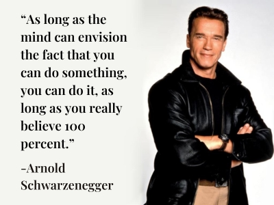 Arnold Schwarzenegger manifestation story