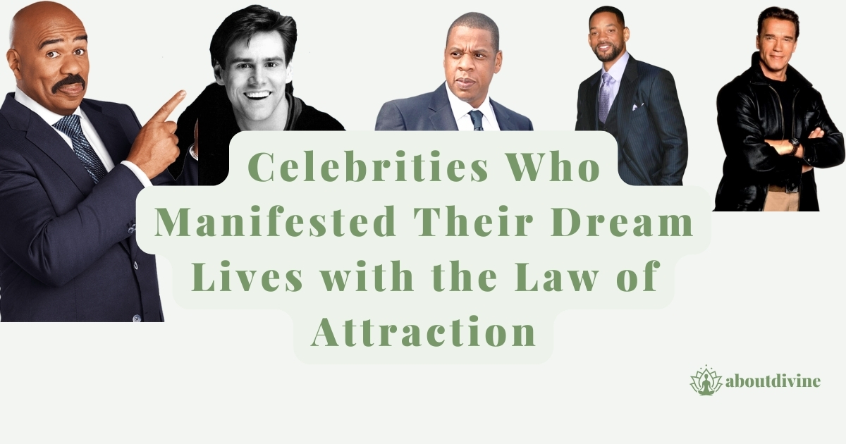 Male Celebrities Who Manifested Their Dream Lives with the Law of Attraction