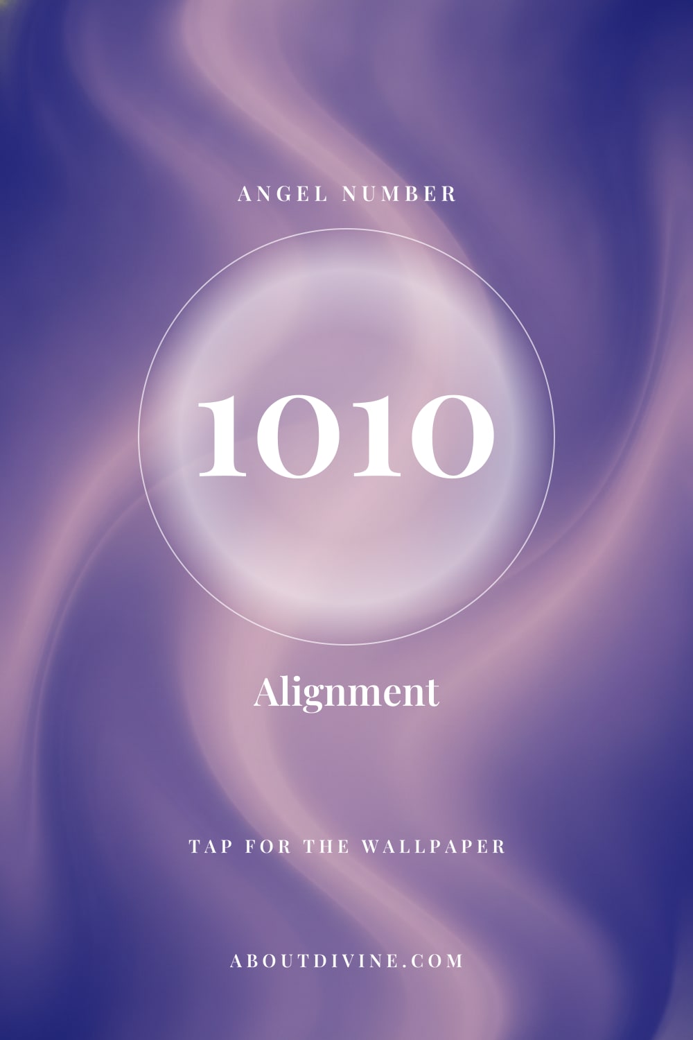 1010 angel number aura wallpaper