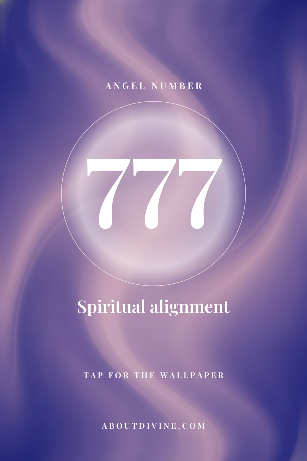 777 angel number aura wallpaper