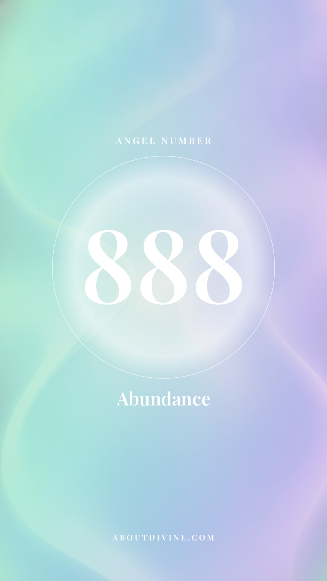 888 angel number aura wallpaper (the number)